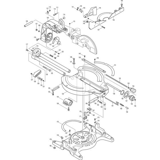 Stand Assembly for Makita LS1214F