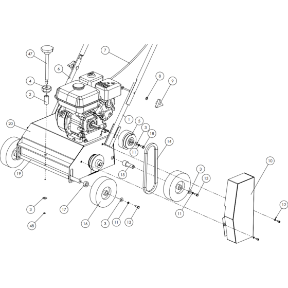 Camon LS14 Main Assembly
