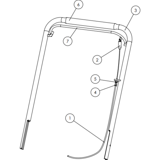 Lever & Cables Assembly