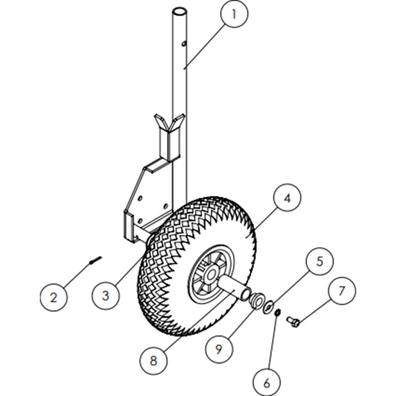 Rear Axle-2 Assembly