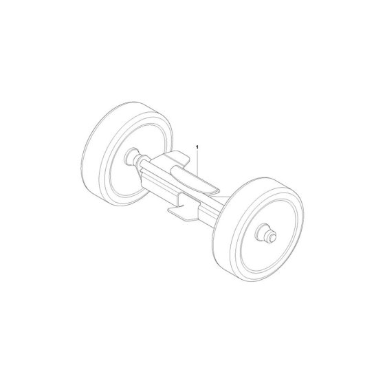 Trolley for Husqvarna LT5005