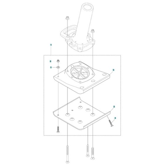 Foot 230mm Assembly