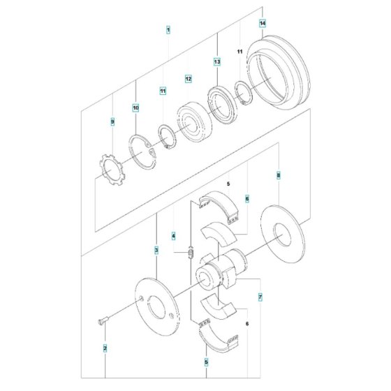 Clutch Assembly for LX 90