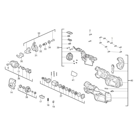 Milwaukee M12 BLPRS Assembly