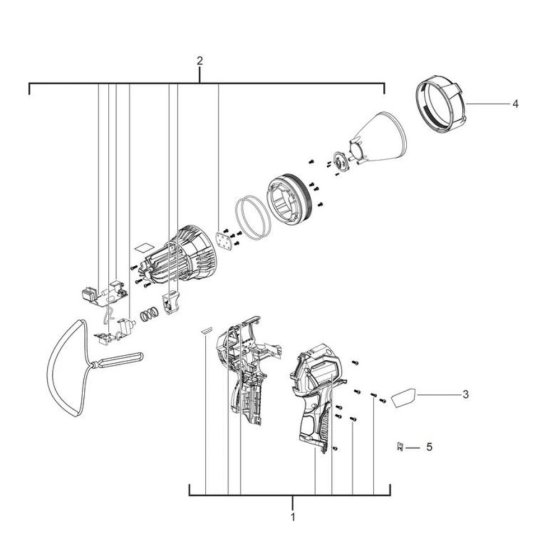 Milwaukee M12SLED Assembly