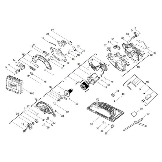 Milwaukee M18FCS66 Assembly