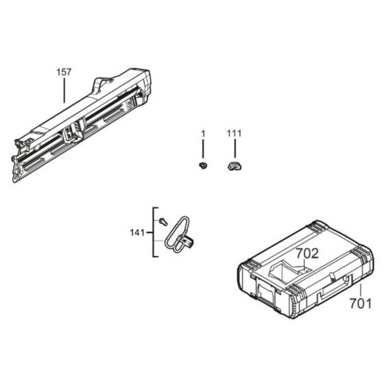 Milwaukee M18FN16GA Assembly