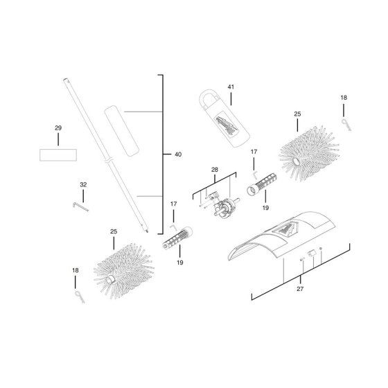 Milwaukee M18FOPH-BBA Assembly