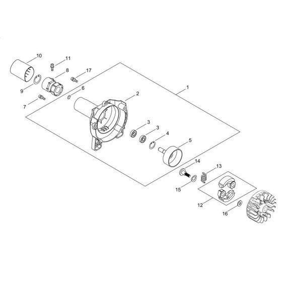 Clutch for Shindaiwa M243S