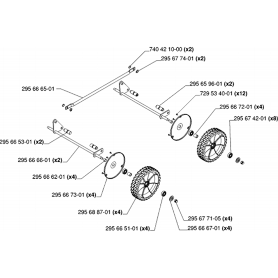 Wheels and Tyres for M48 Pro