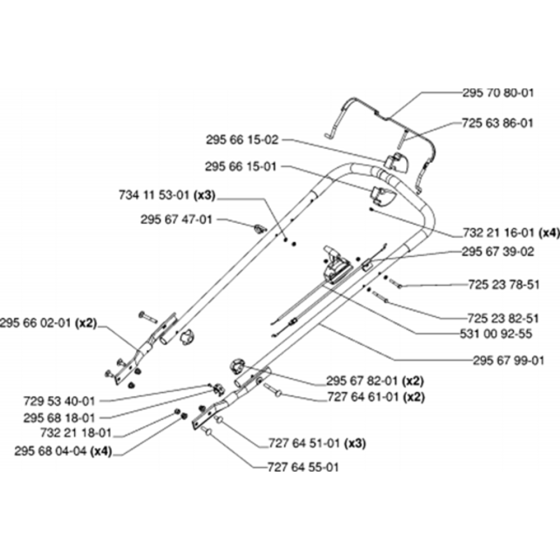 Handle and Controls for M48 Pro