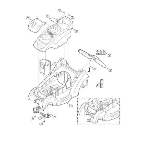 Housing Assembly for Stihl/Viking