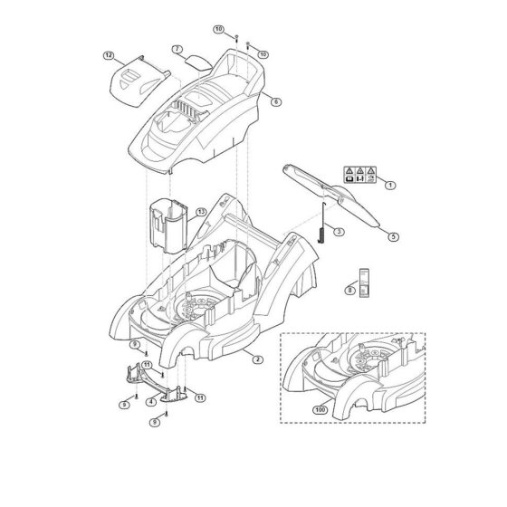 Housing Assembly for Stihl/Viking