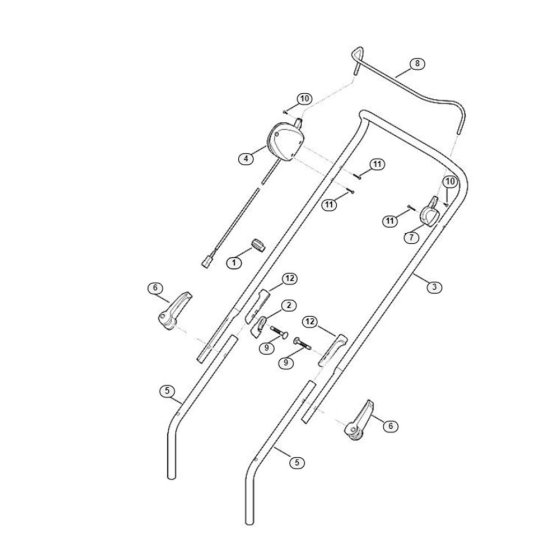 Handle Assembly for Stihl/Viking