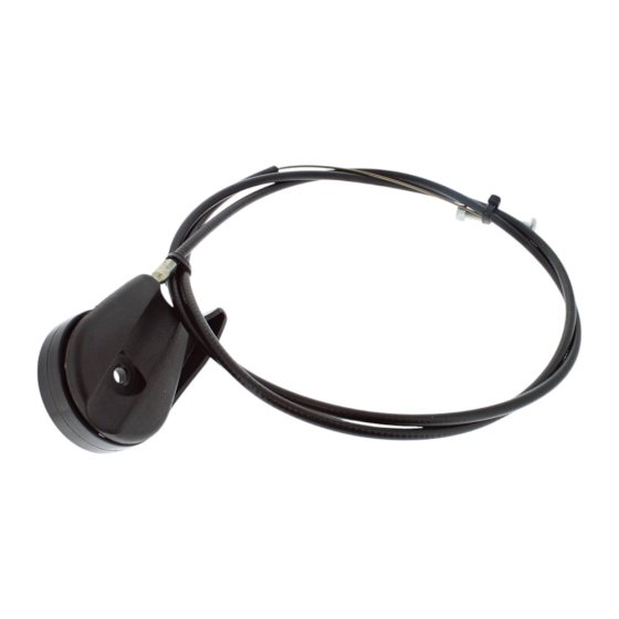 Throttle Cable VE/CH Wescon for Masport MSV Mowers - OEM No. MA783466