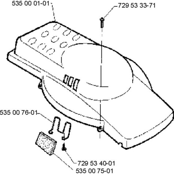 Cover Assembly for Husqvarna