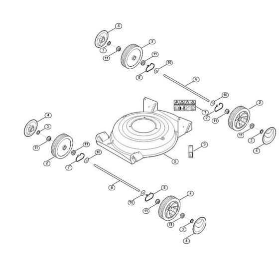 Housing Chassis for Viking MB 2.2 RC