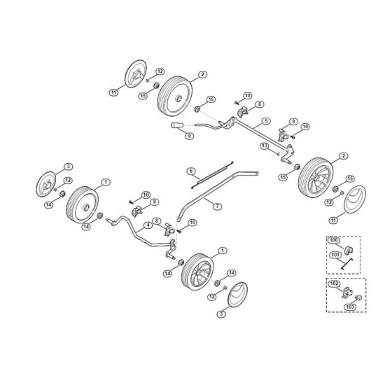Chassis for Viking MB 248.3