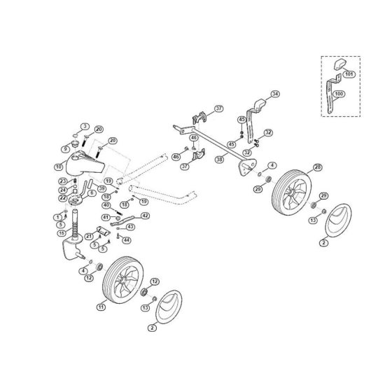 Chassis for Viking MB 3.0 RX