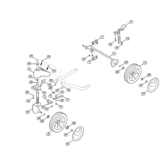 Chassis for Viking MB 3.1 RC