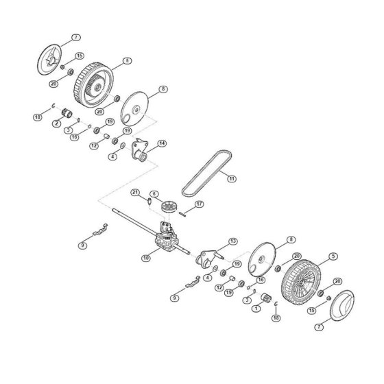 Front Axle & Gear Box