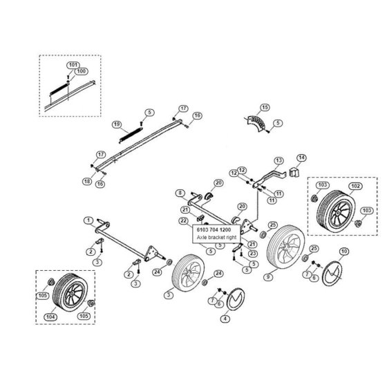 Chassis for Viking MB 450