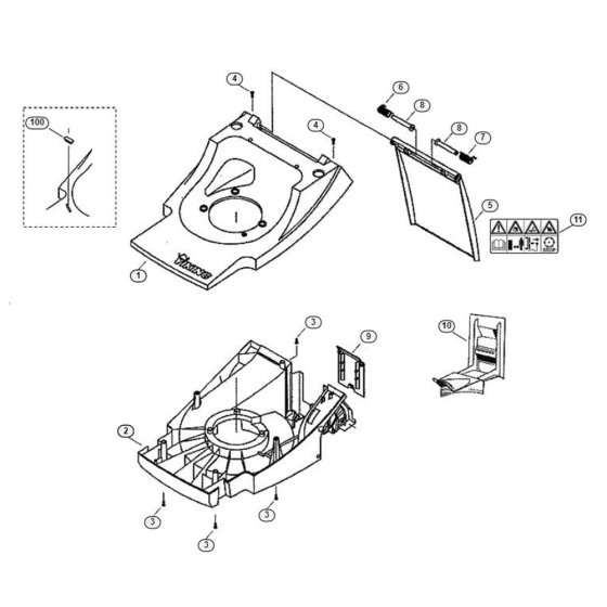Viking MB 450 X Housing