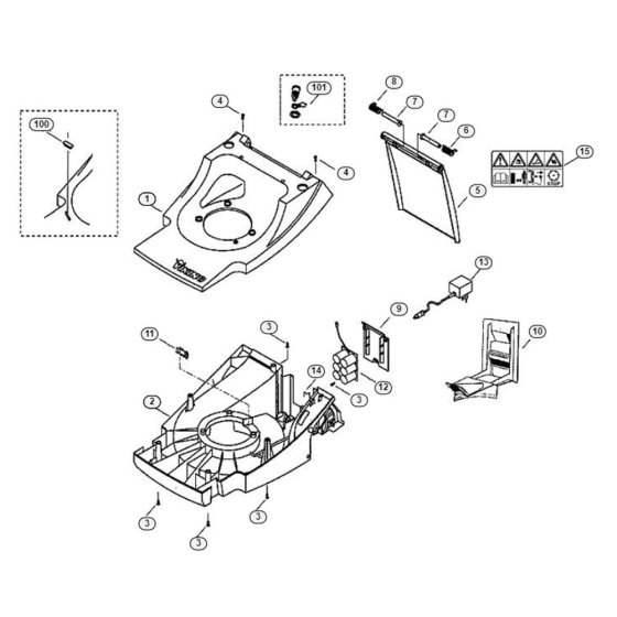 Viking MB 455 C Housing