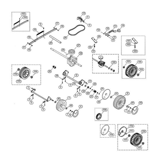Chassis for Viking MB 455 C