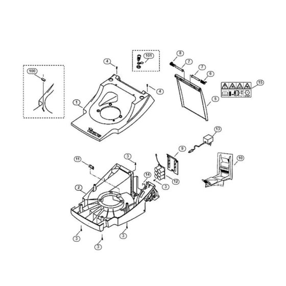 Viking MB 455 E Housing