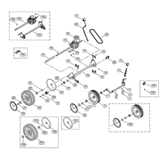 Chassis for Viking MB 465 C