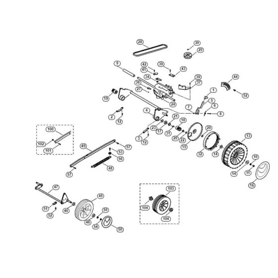 Chassis for Viking MB 505 C