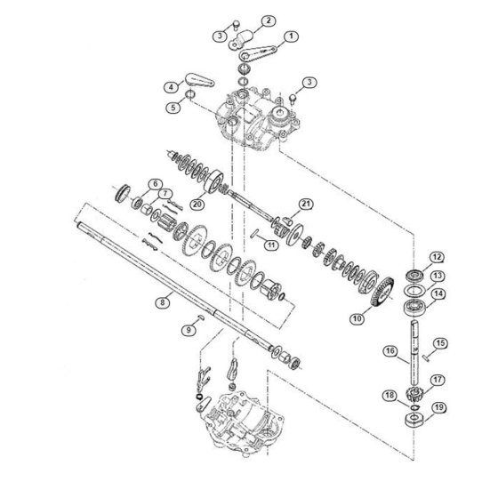 Gear Box for Viking MB 505 C