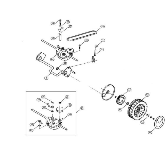 Chassis-1 for Viking MB 505 C