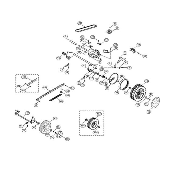 Chassis for Viking MB 505 S