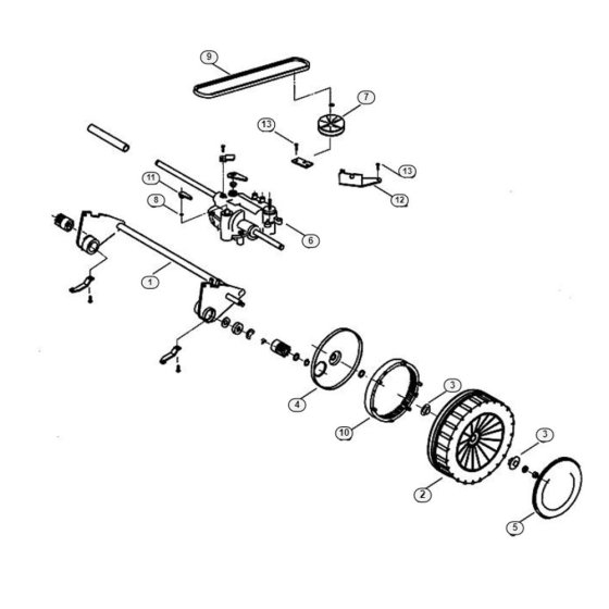 Chassis-1 for Viking MB 555 E
