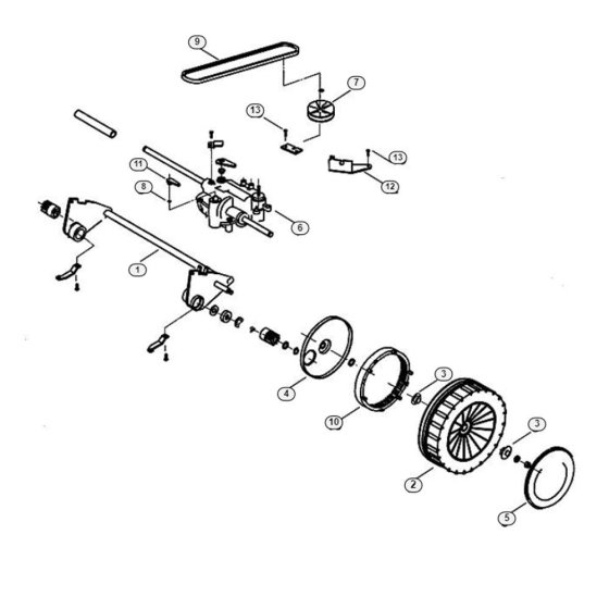 Chassis-1 for Viking MB 555 M