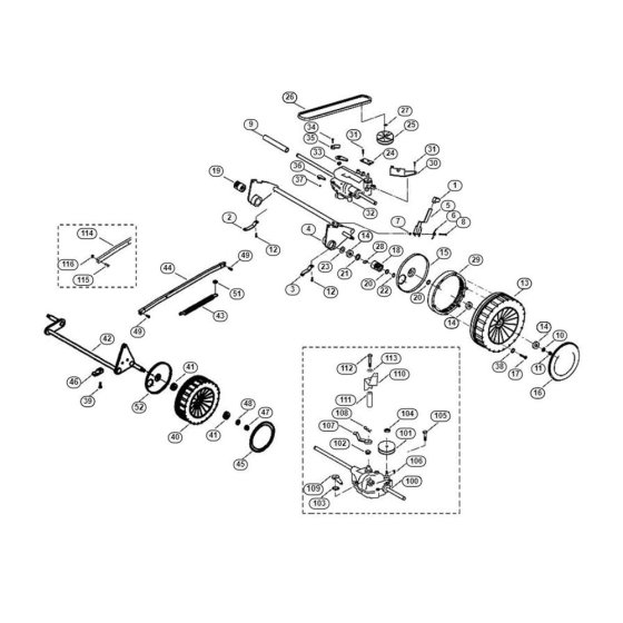 Chassis for Viking MB 555 PRO