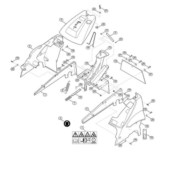 Frame for Viking MB 6.1 RV