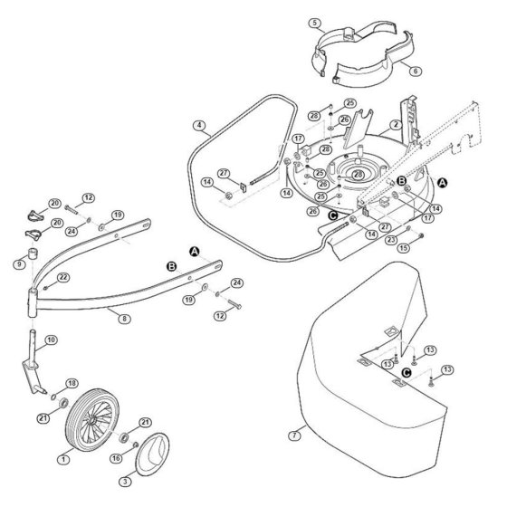 Front Wheel Housing for Viking