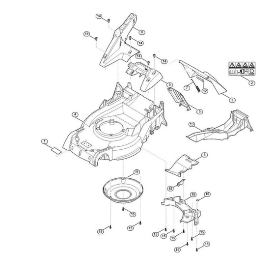 Housing for Viking MB 650.3 T