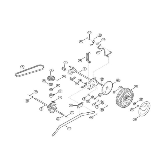 Shaft & Gear Box for Viking Mowers