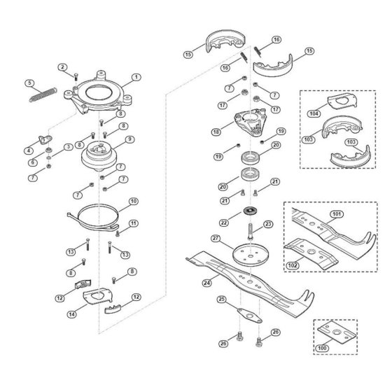Blade & Clutch for Viking Mowers
