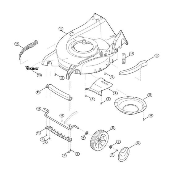 Front Axle Housing for Viking