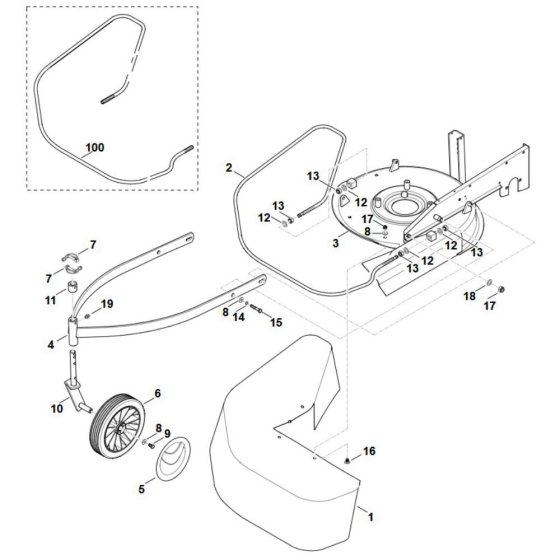 Housing Assembly for Viking Mowers