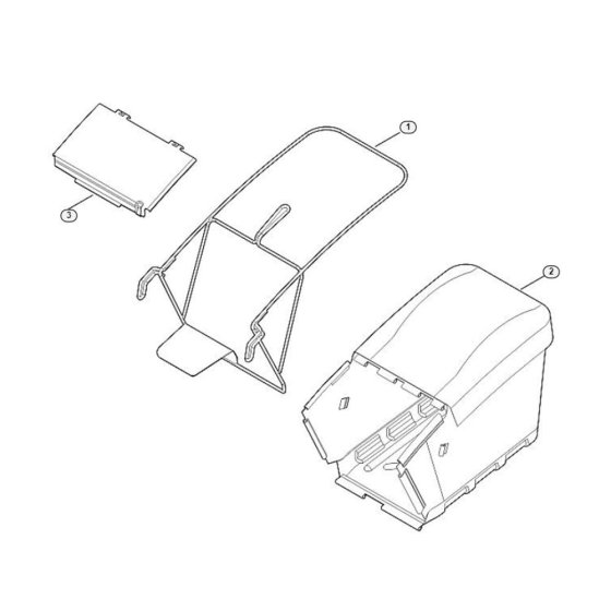 Grass Catcher Bag for Viking Mowers