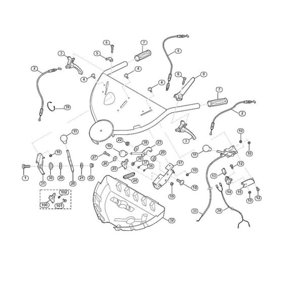 Controls for Viking MB 858.0