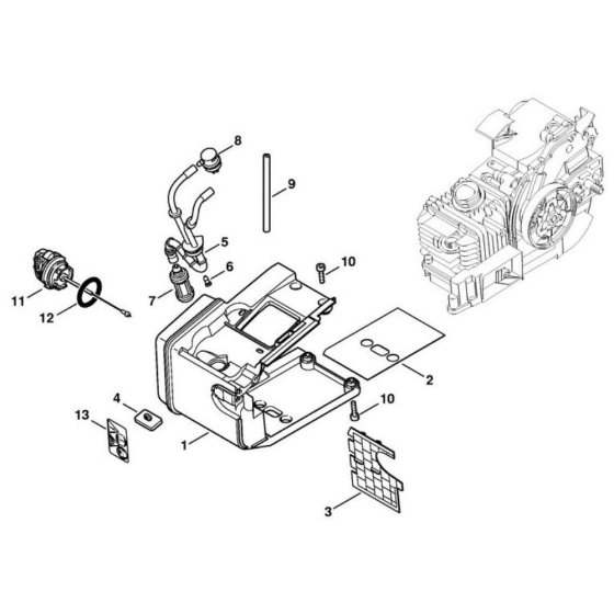 Tank Housing Assembly