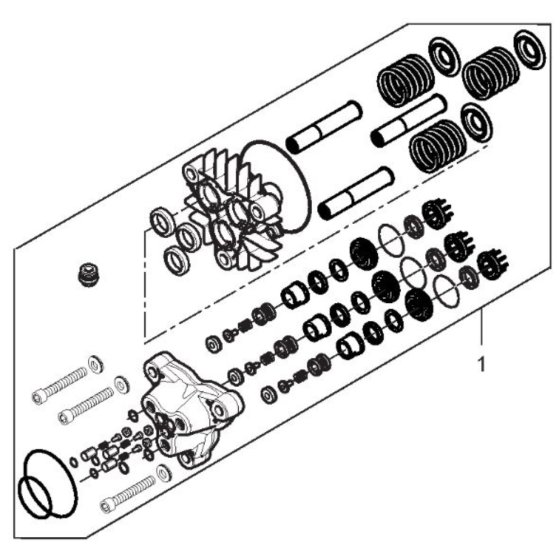Pump Kit NA5.2 for Nilfisk