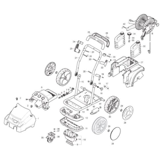 Nilfisk MC 5M-200/1050 XT Parts